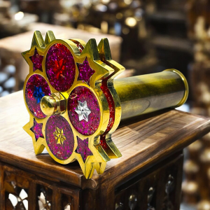 Handmade 5 Inch Kaleidoscope for Adults, Vintage Collection of Kaleidoscopes Elegant