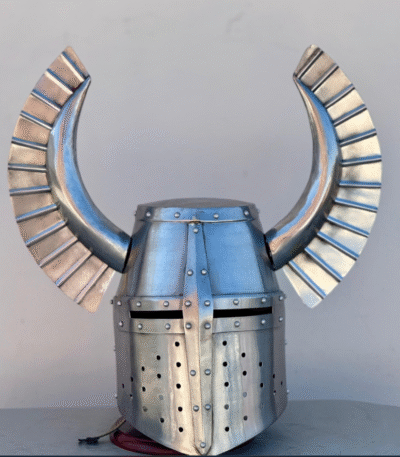 Templar Brass Cross Crusader Helmet