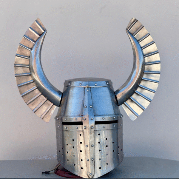Templar Brass Cross Crusader Helmet