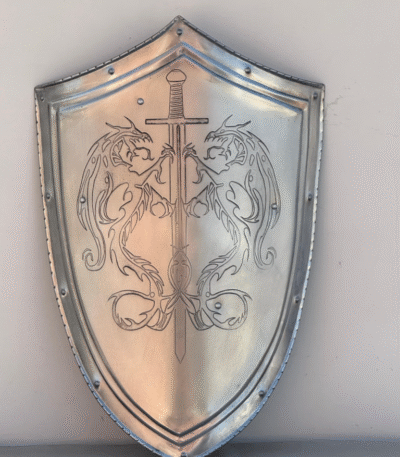 Medieval Etched Dragon