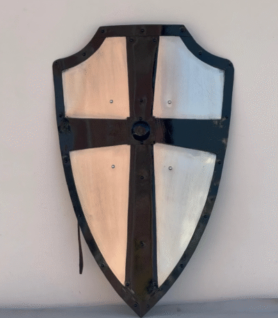 Knight Templar Shield Metal