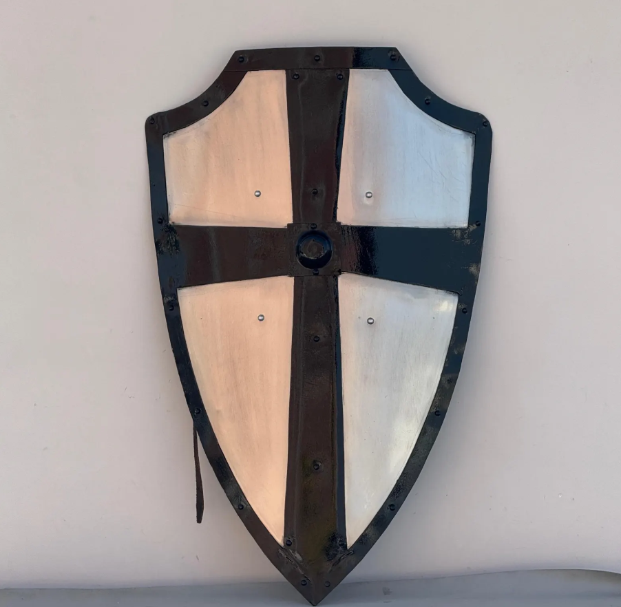 Knight Templar Shield Metal