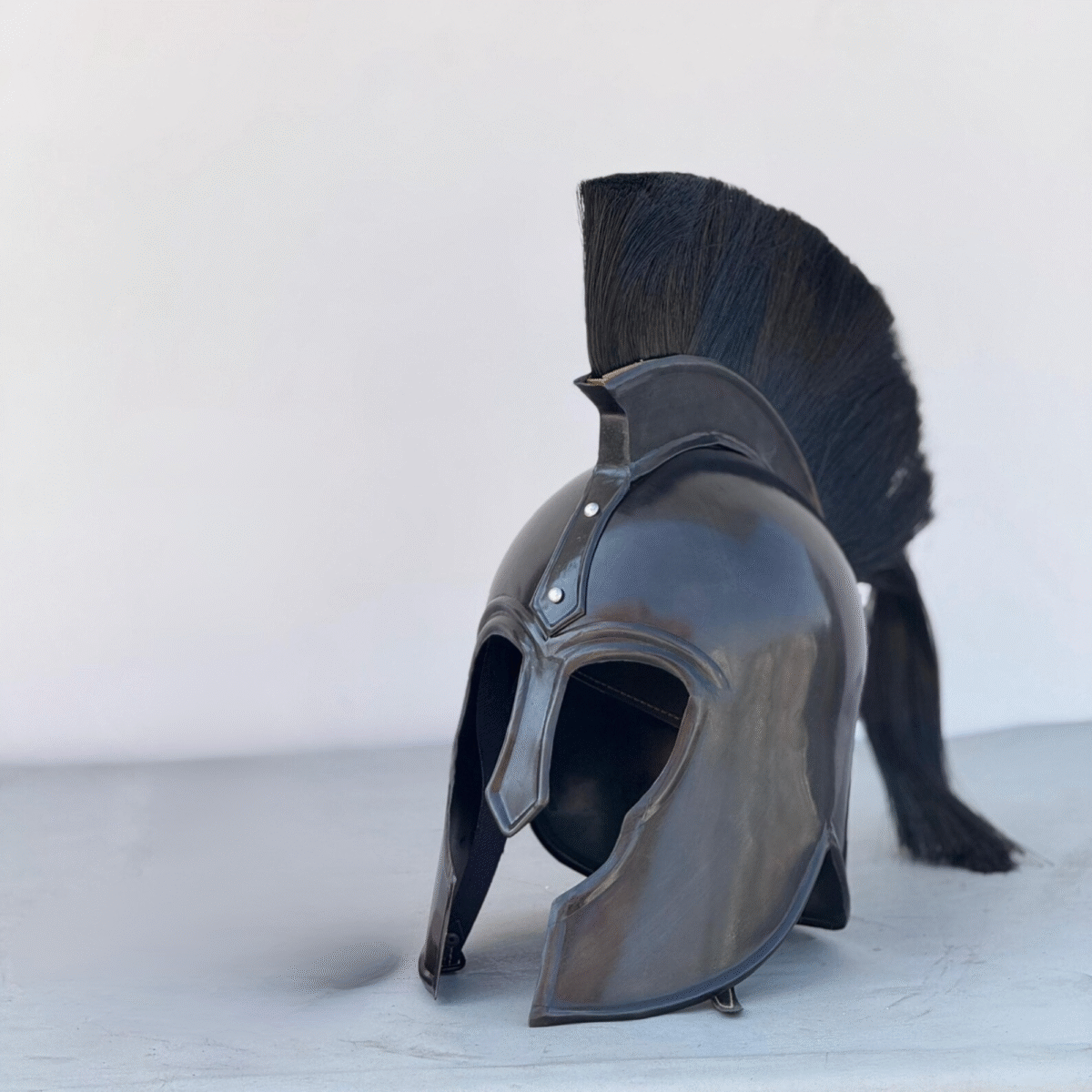 Medieval Leonidas Black Spartan 300