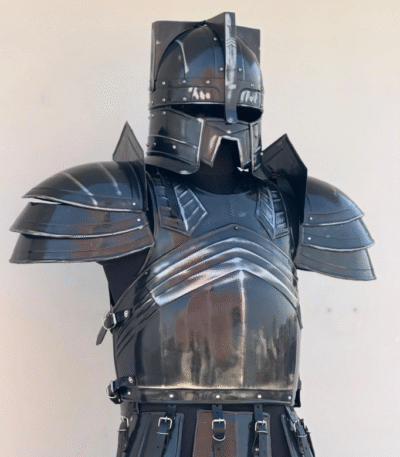 Moria Dwarf Dwarven Steel Knight Armor Suit