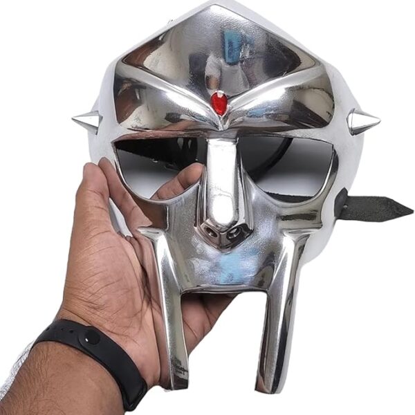 MF DOOM Mask Mad Villan Gladiator Face Mask Mad villain Steel Face